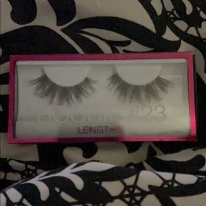 Huda lashes, nude pallets, tarts and color pop& js